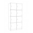 Lockers 8 Doors - bank of 4 x high & 2 x Wide